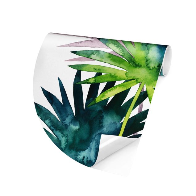 Modern wallpaper designs Exotic Foliage - Fan Palm