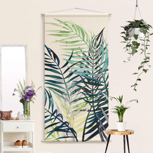extra large tapestry Exotic Foliage - Palm Tree