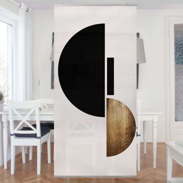 Room divider screen Geometrical Semicircle