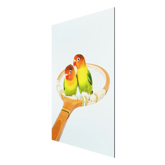 Canvas art Tennis With Birds