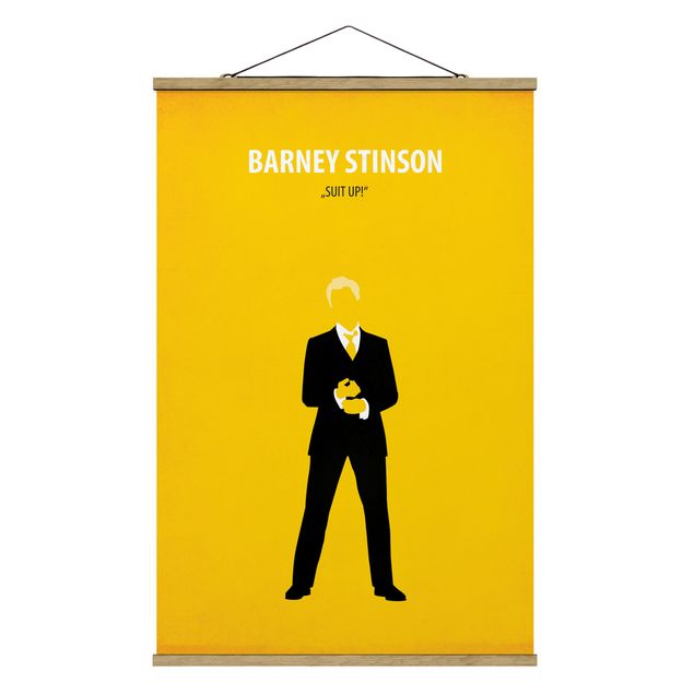 Architectural prints Film Poster Barney Stinson