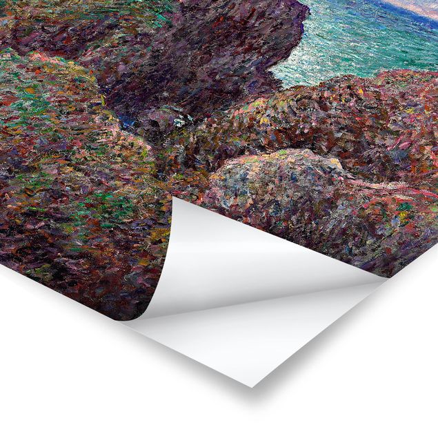 Sea prints Claude Monet - Group of Rocks at Port-Goulphar