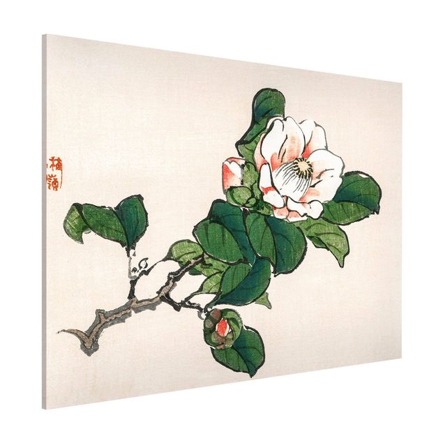 Kitchen Asian Vintage Drawing Apple Blossom