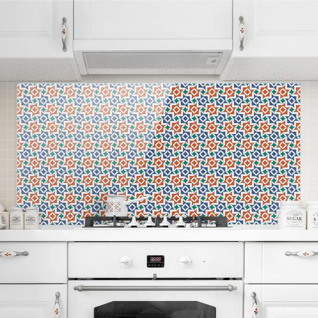 Kitchen Alhambra Mosaic With Tile Look