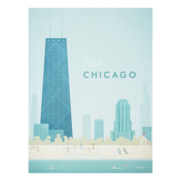 Art posters Travel Poster - Chicago