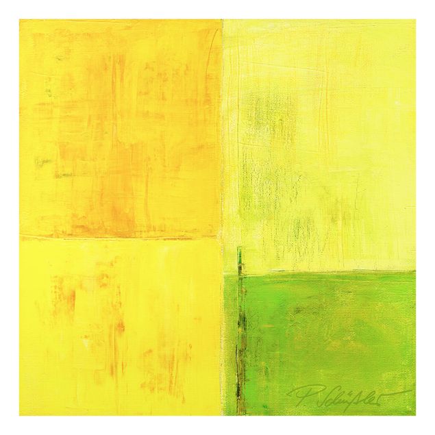 Glass Splashback - Petra Schüßler - Spring Composition 02 - Square 1:1