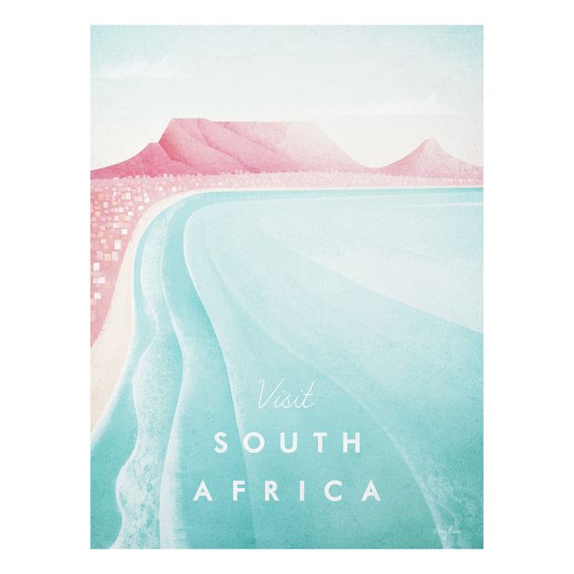 Landscape canvas prints Travel Poster - South Africa