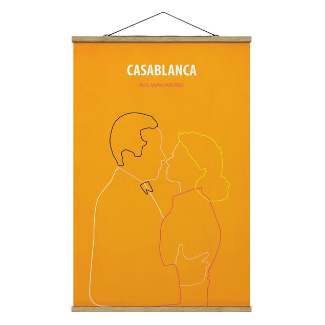 Prints modern Film Poster Casablanca