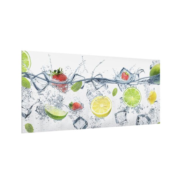 Glass Splashback - Fruit Cocktail - Landscape 1:2