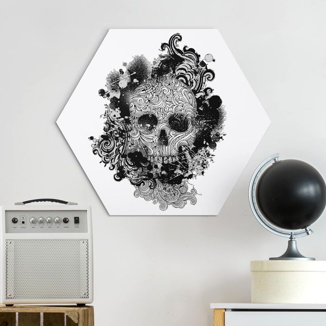 Contemporary art prints Skull
