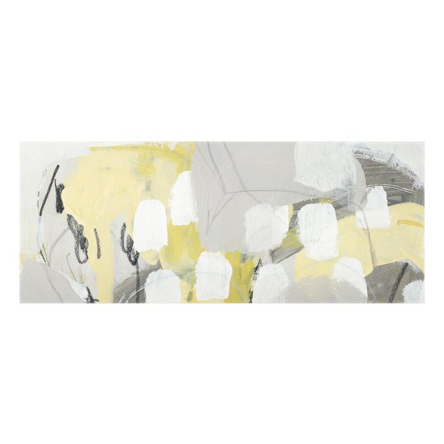 Glass Splashback - Lemons In The Mist II - Panoramic