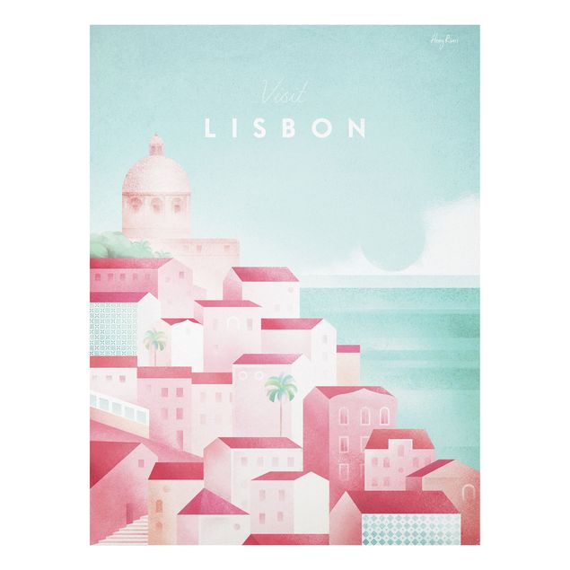 Landscape wall art Travel Poster - Lisbon