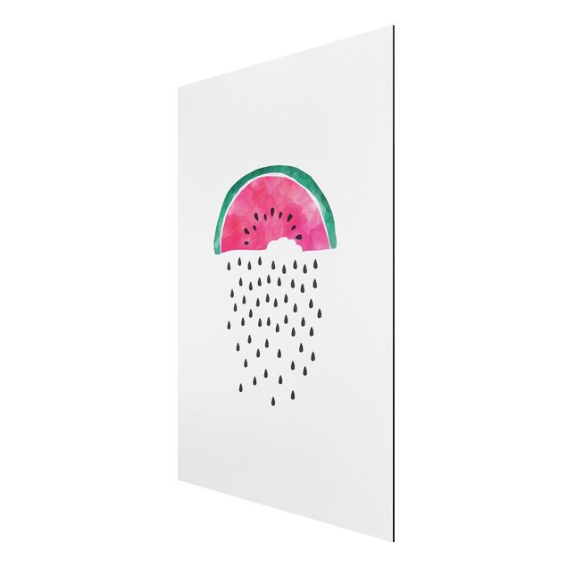 Prints modern Watermelon Rain