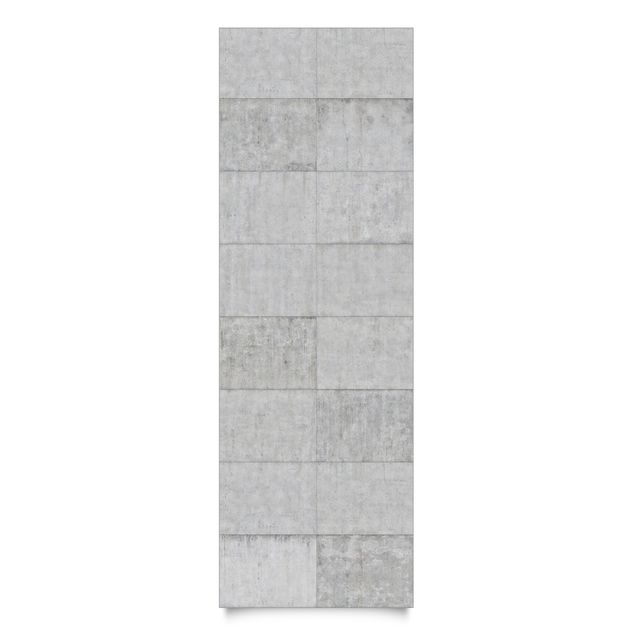 Adhesive films grey Concrete Brick Look Gray