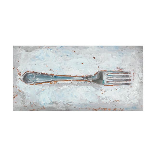 Modern rugs Impressionistic Cutlery - Fork