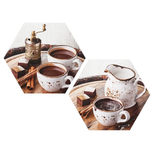 Prints brown Hot chocolate