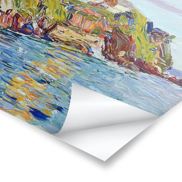 Abstract art prints Wassily Kandinsky - Rapallo, The Bay
