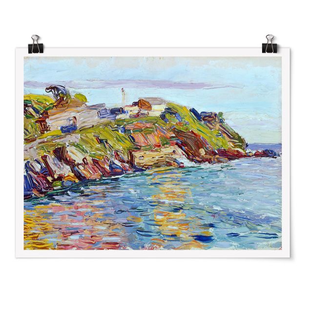 Landscape wall art Wassily Kandinsky - Rapallo, The Bay