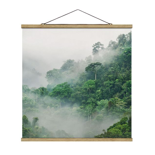 Tree print Jungle In The Fog