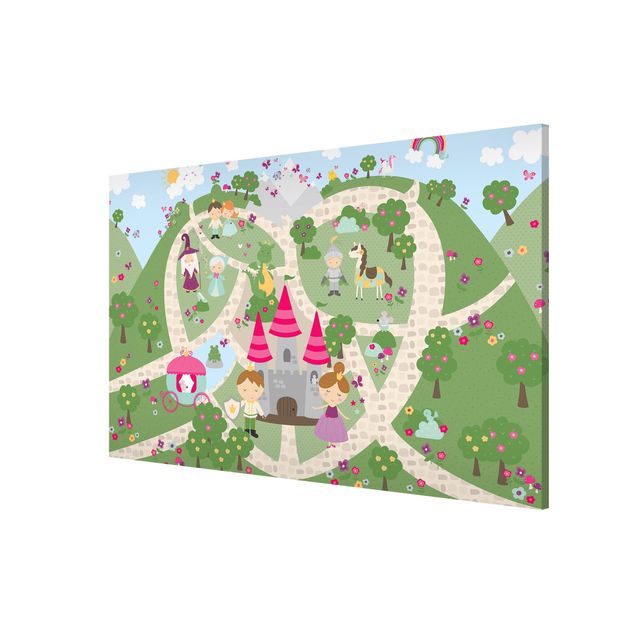 Princess print Playoom Mat Wonderland - The Path To The Castle