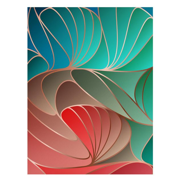 Prints abstract Colourful Art Deco