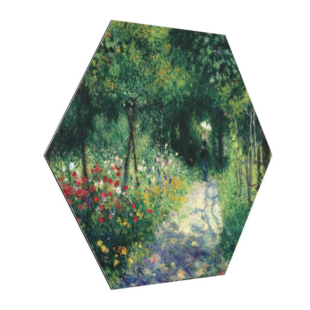 Landscape canvas prints Auguste Renoir - Women In A Garden