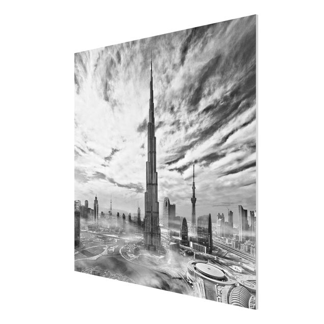 Prints modern Dubai Super Skyline