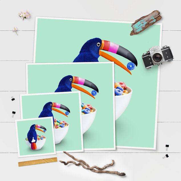 Prints Breakfast With Toucan