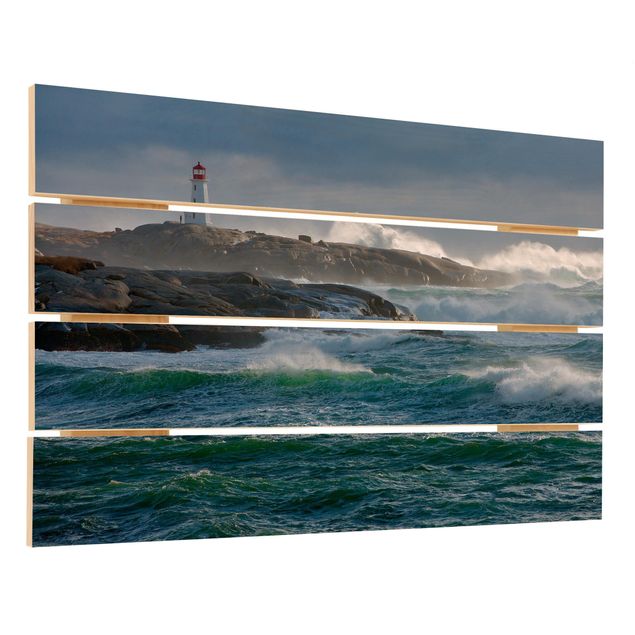 Wood photo prints In The Protection Of The Lighthouse