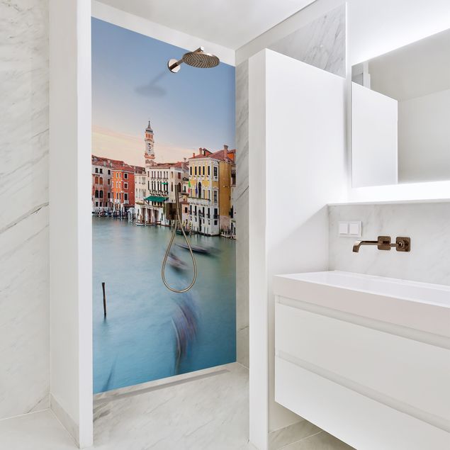 Shower wall cladding - Grand Canal View From The Rialto Bridge Venice