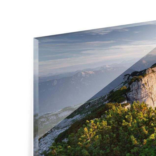 Glass Splashback - Loser North Wall In Austria - Panoramic