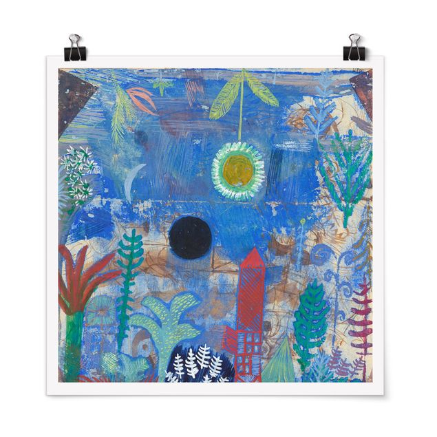 Art prints Paul Klee - Sunken Landscape