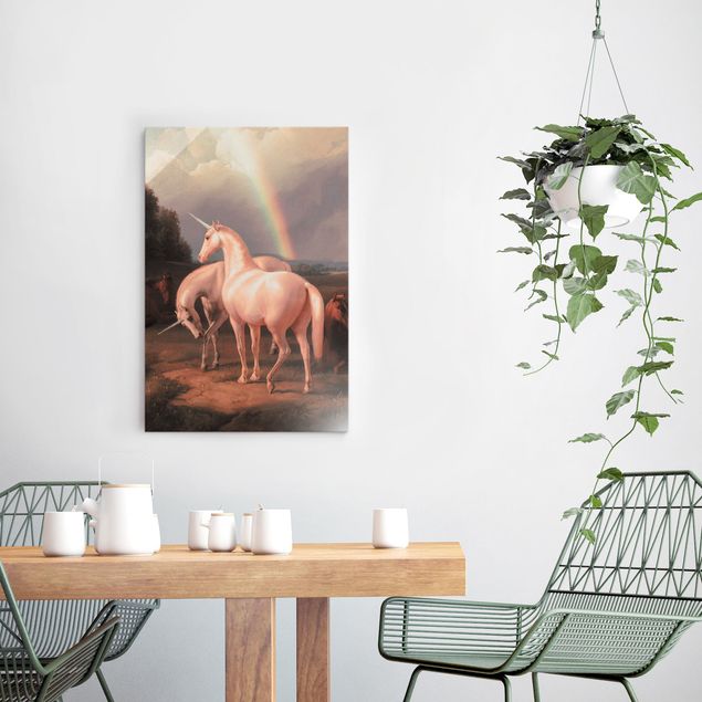 Art prints Fake Horses