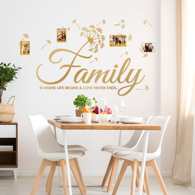 Family wall art stickers Family Life Love