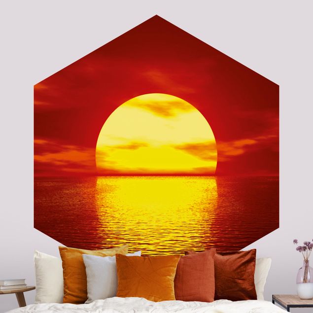 Beautiful sunset wallpaper Fantastic Sunset