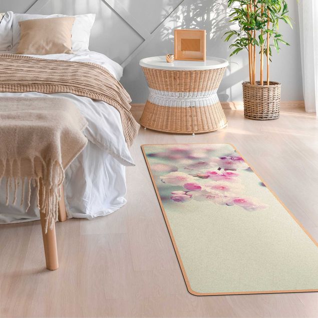 Flower Rugs Colourful Cherry Blossoms