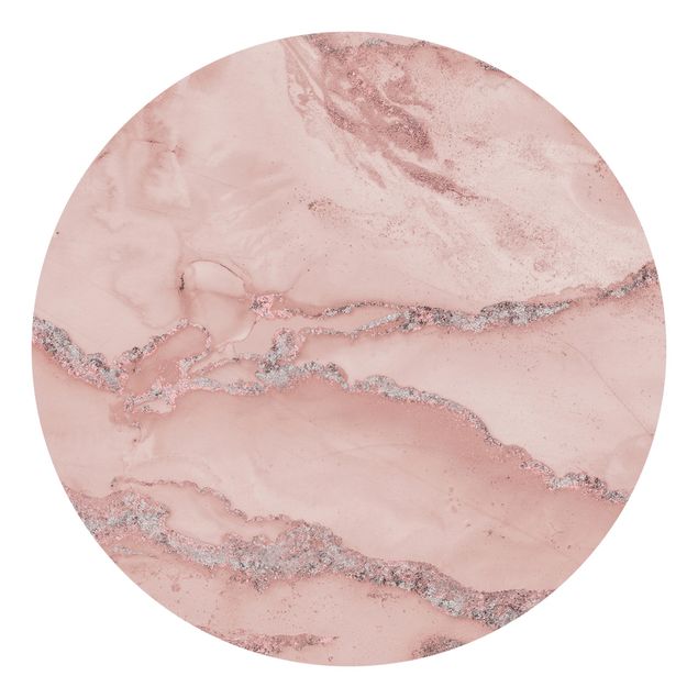 Wallpapers stone Colour Experiments Marble Light Pink And Glitter