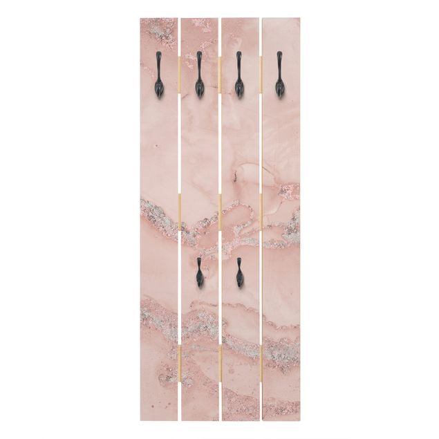 Andrea Haase Colour Experiments Marble Light Pink And Glitter