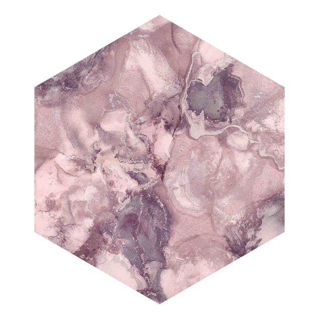 Andrea Haase Colour Experiments Marble Purple