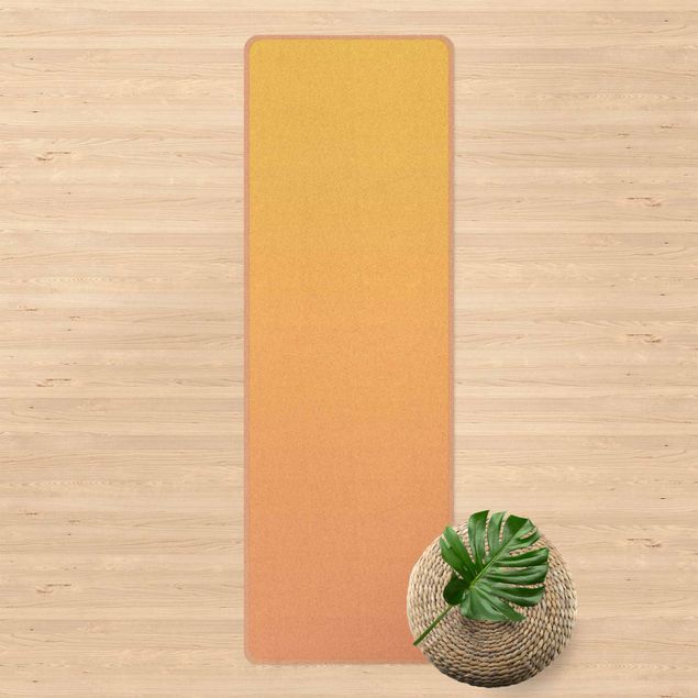 contemporary rugs Colour Gradient Orange