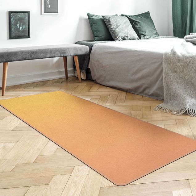 large floor mat Colour Gradient Orange
