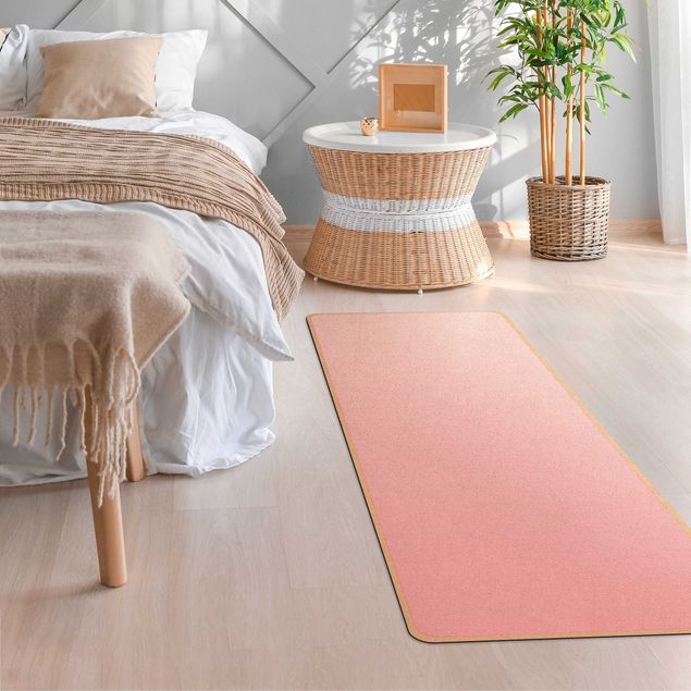 Large rugs Colour Gradient Licht Pink
