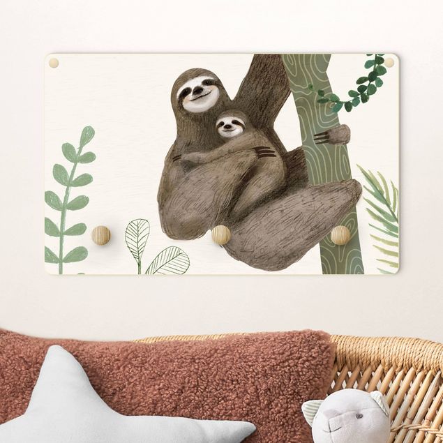 Nursery decoration Sloth Text - Easy