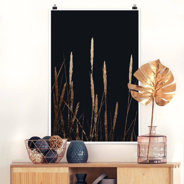 Kitchen Graphical Plant World - Golden Reed