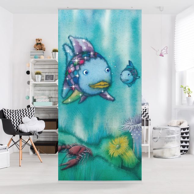 Room divider screen The Rainbow Fish - Two Fish Friends Out And About