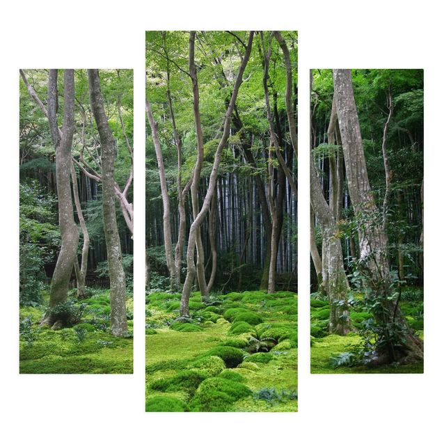 Canvas prints landscape Growing Trees