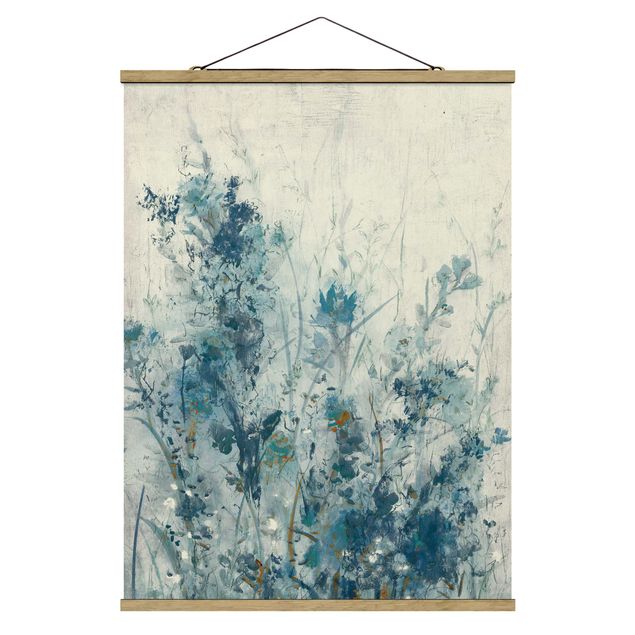 Contemporary art prints Blue Spring Meadow I