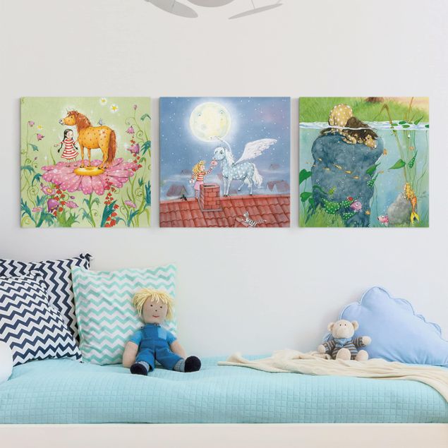Kids room decor The Magical Ponies