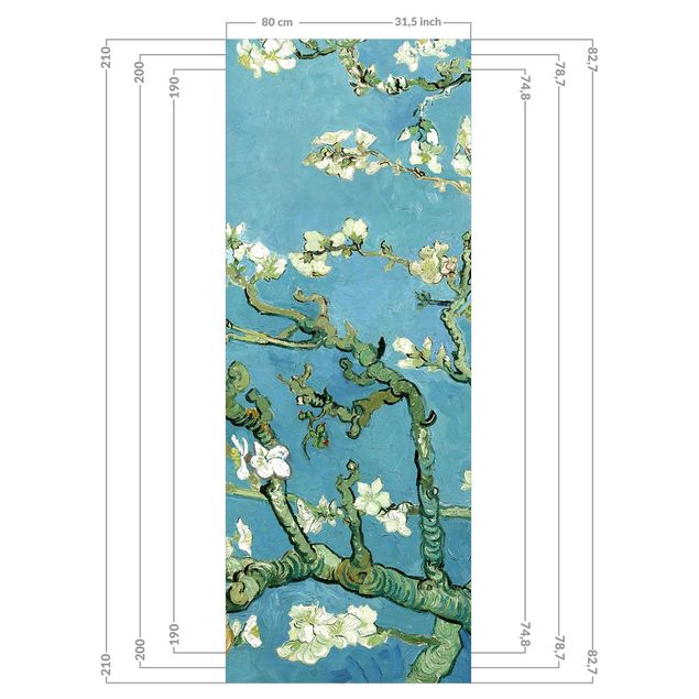 Shower wall panels Vincent Van Gogh - Almond Blossom