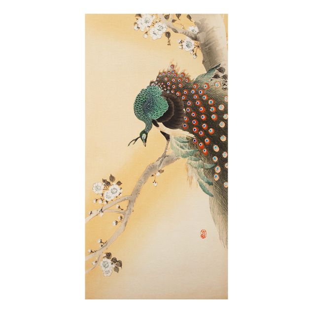 Prints vintage Vintage Illustration Asian Peacock II